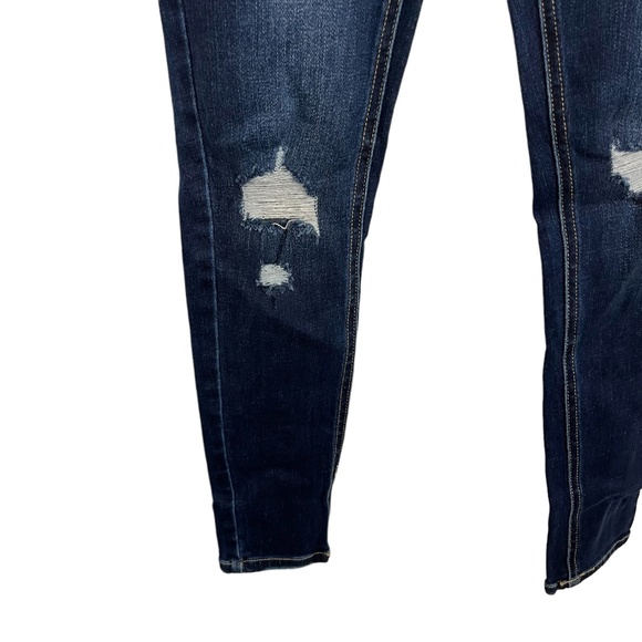 KanCan Women's High Rise Jeans - Dark Blue no tags, worn 2x like new - Picture 4 of 16